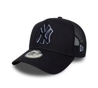 NEW ERA NEW YORK YANKEES TRUCKER CAP.9FORTY EFRAME OUTLINE NAVY BASEBALL HAT S26