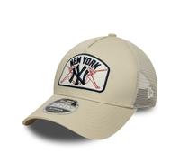 New Era Mlb 9forty Mframe New York Yankees Trucker Cap Beige