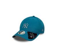 New Era New York Yankees Womens MLB Pony Tail Black Open Back Cap, Blue, Women Blue