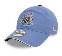 New Era Newcastle United Football Cap, 1996 Retro Style, Light Blue, Adjustable