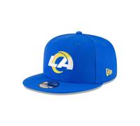 New Era NFL 9FIFTY Snapback Team Color Adjustable Hat Cap One Size, Los Angeles Rams - Blue, One Size