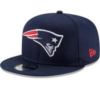 New Era NFL 9FIFTY Team Color Adjustable Snapback Hat Cap - One Size, New England Patriots - Navy, One size