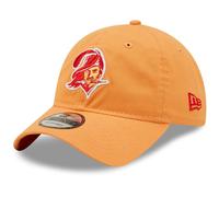 New Era NFL 9TWENTY Core Classic Throwback Logo Adjustable Hat Cap - One Size (US, Alpha, One Size, Tampa Bay Buccaneers - Orange)