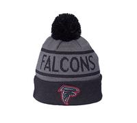 New Era NFL Atlanta Falcons Official Storm Beanie Pom Knit Black