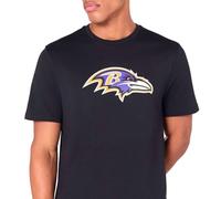 New Era T-shirt Baltimore Ravens NFL Team Logo - Regular Short Sleeve Black M