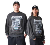 New Era Nfl Boxy Washed Las Vegas Raiders Sweatshirt