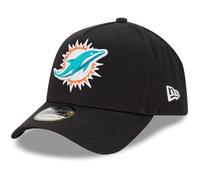 New Era Miami Dolphins NFL Evergreen Black 9Forty Adjustable A-Frame Cap