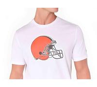 New Era Cleveland Browns NFL Team Logo White T-Shirt