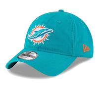 New Era NFL Core Classic 9TWENTY Adjustable Hat Cap One Size Fits All (Miami Dolphins)