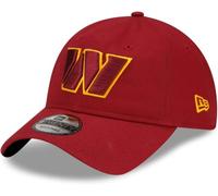 New Era NFL Core Classic 9TWENTY Adjustable Hat Cap One Size Fits All, Washington Commanders, One Size
