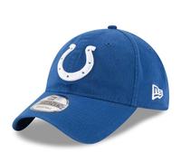 New Era NFL Core Classic 9TWENTY Team Color Adjustable Hat Cap One Size Fits All US Alpha One Size Indianapolis Colts Blue Indianapolis Colts