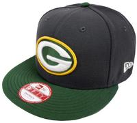 New Era NFL Green Bay Packers Graphite Snapback Cap S M 9FIFTY Limited Edition