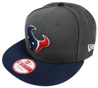 New Era NFL Houston Texans Graphite Snapback Cap M L 9FIFTY Limited Edition