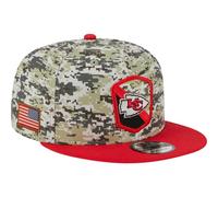 New Era NFL Kansas City Chiefs Salute to Service 2023 Snapback 9FIFTY Game Cap Camo