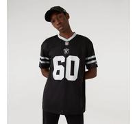 New Era Las Vegas Raiders Oversize Mesh Jersey T-Shirt Black Unisex Adult