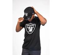 New Era Short Sleeve T-Shirt Las Vegas Raiders NFL Team Logo Regular Black S Men