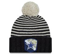 New Era NFL Salute to Service Women's Fleece Beanie - One Size