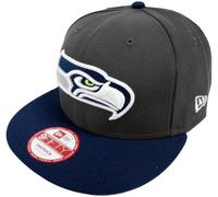 New Era NFL Seattle Seahawks Graphite Snapback Cap S M 9FIFTY Limited Edition