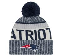 New Era NFL SIDELINE 2017 Bobble Beanie New England Patriots