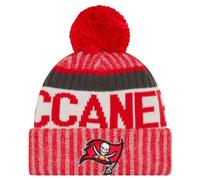 New Era Tampa Bay Buccaneers Beanie NFL Sideline 2017 Red - One-Size