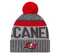 New Era NFL SIDELINE 2017 Bobble Beanie Tampa Bay Buccaneers