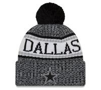 New Era NFL Sideline 2018 Bobble Beanie Dallas Cowboys