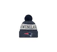 New Era NFL Sideline 2018 Bobble Beanie New England Patriots Multicoloured