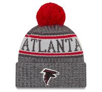 New Era NFL Sideline Graphite Beanie Atlanta Falcons