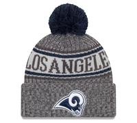 New Era NFL Sideline Graphite Beanie Los Angeles Rams