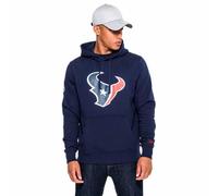 New Era Nfl Team Logo Houston Texans Hoodie Blue XS Men