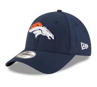 New Era NFL The League 9FORTY Adjustable Hat Cap One Size Fits All, Denver Broncos Navy, One size