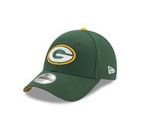 NEW ERA MENS 9FORTY BASEBALL CAP.NFL THE LEAGUE GREEN BAY PACKERS GREEN HAT 8W2