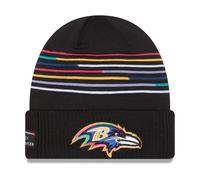New Era NFL Winter Beanie CRUCIAL CATCH Baltimore Ravens - One Size