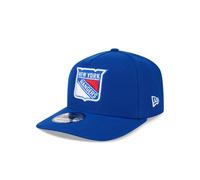 New Era NHL 9FIFTY A-Frame Adjustable Snapback Hat Cap One Size (US Alpha One Size New York Rangers - Blue)
