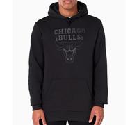 New Era Nos NBA Regular Hoody Chibul Blkblk Men's Sweatshirt Black/White