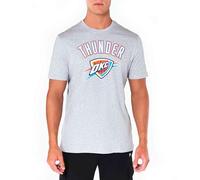 New Era Nos NBA Regular Tee Oklthu HGR Men's T-Shirt (Pack of 1) Grey