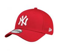 New Era League Basic 39Thirty New York Yankees Cap - Scarlet / White-M/L