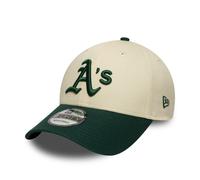 New Era Colour Block 9forty Oakland Athletics Cap Beige