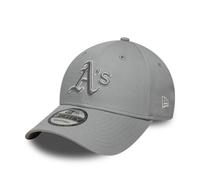 New Era Adult's 9Forty Team Outline MLB Oakland Athletics Baseball Cap Hat Grey