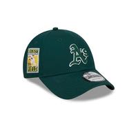 New Era Oakland Athletics MLB Rickey Henderson Field Sidepatch Green 9Forty Adjustable Cap