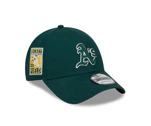 New Era Oakland Athletics MLB Rickey Henderson Field Sidepatch Green 9Forty Adjustable Cap