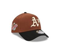 New Era Oakland Athletics MLB World Series 1989 Harvest Brown Black 9Forty A-Frame Snapback Cap - One-Size