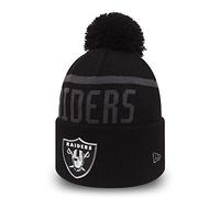 New Era Oakland Raiders Beanie NFL 2017 Black Collection Black - One-Size