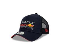 New Era Oracle Red Bull Racing Trucker Hat Adjustable Navy Blue