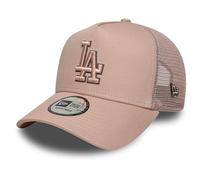 New Era Outline E-frame Trucker Los Angeles Dodgers Cap Beige