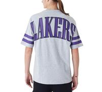 New Era Oversize Shirt - Backprint Los Angeles Dodgers - M Grey