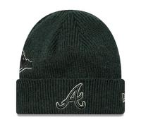New Era Patch Atlanta Braves Beanie One Size
