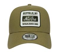 New Era Patch Linen Eframe Newera Cap Green