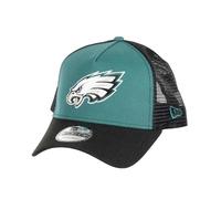 New Era Philadelphia Eagles NFL Two Tone Green Black 9Forty A-Frame Adjustable Trucker Cap