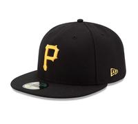 New Era Pittsburgh Pirates Alternate On-Field 59FIFTY Fitted Hat Black